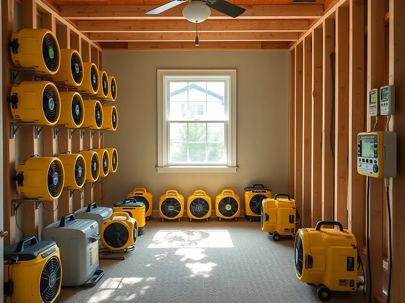 Service Drying Water Damage Dryingdehumidifierequipmentfans 1g in Tucson, AZ - 24/7 Water Damage | Tucson